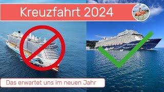 Kreuzfahrt 2024 - Das erwartet uns! Neue Schiffe   #kreuzfahrtschiff #kreuzfahrt