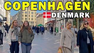 COPENHAGEN 4K Walk: Explore DENMARK's Capital | Strøget Street, Nyhavn, and More