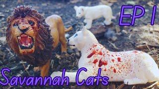 Savannah Cats |EP 1| Toy Lion / Cheetah / Leopard Series