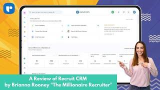 Finally a CRM that I love! Check out Recruit CRM