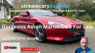 Aston Martin DB9 6.0 V12 Coupe for sale at Stream Cars Bagshot