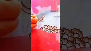 front hand floral mehandi design| simple mehandi design| #shorts #ytshorts #mehandi