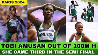 BREAKING: Tobi Amusan Crashed Out Of 100m Hurdles In Olympics || Men's 4X400 Relay Disqualified