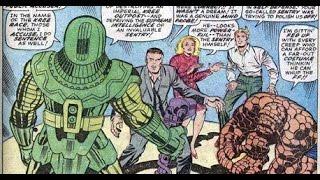 Fantastic Four #63 to #72 (Jack Kirby art) intro Ronin, Sentry, the Kree, Warlock (Him)