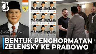 Ukraina Rilis Pranko Bergambar Presiden Prabowo