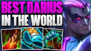 RANK 1 DARIUS IN THE WORLD AMAZING TOP LANE GAMEPLAY! | CHALLENGER DARIUS TOP | Patch 14.13 S14