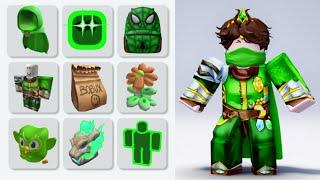 GET 20+ GREEN AND BROWN FREE ITEMS & ROBUX! (ACTUALLY ALL STILL WORKS)