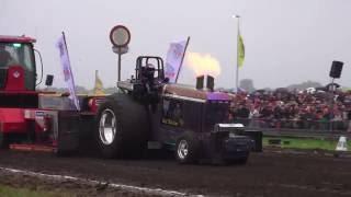 Crash Best Solution Super Stock @ Edewecht 2016 Tractor Pulling