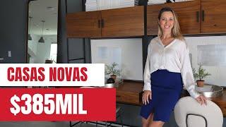 Casas Novas a Partir de $385mil! Área Nobre, Escolas Nota A!