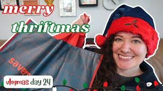 everything i bought secondhand to give as christmas gifts | vlogmas day 24