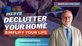 Declutter Your Home: Simplify Your Life! |  How to Declutter Your Home Effectively | decluttering