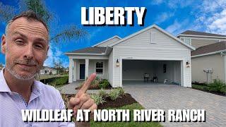 Inside the Stunning Liberty Model at Wildleaf North River Ranch!