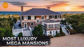 3 HOUR TOUR OF THE MOST LUXURY MEGA MANSIONS OF MILLIONAIRES  #mansiontour #realestate #hometour