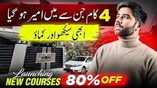 We are Launching 04 Online Earning Paid Courses (80% OFF on NEW YEAR) | Kashif Majeed