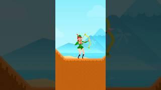 Bowmasters: She Came, She Saw, She Destroyed!  #bowmasters #shorts
