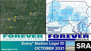 Forever Communications / Forever Media Every* Station Legal ID (October 2021)