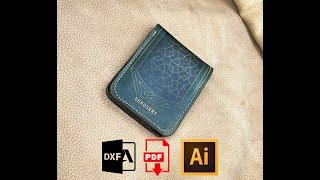 leather pattern wallet pdf DIY 2022