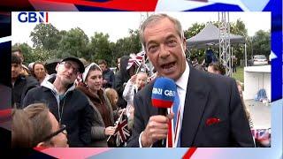 ‘She takes care of us!’ | Nigel Farage speaks to the people of Codsall about the Queen