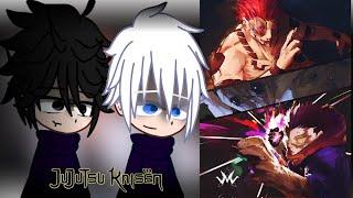 Jujutsu kaisen React To Future || Jujutsu kaisen || Gacha React