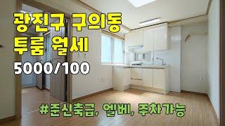 서울시 광진구 구의동 투룸 월세 [5000/100]