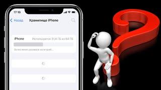 Хранилище iPhone не загружается. Что делать?