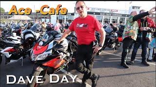 Dave Day Ace Cafe London  Ride Out #bike #bikelife