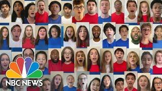 Watch Singers From Around The U.S. Sing The National Anthem To Open The DNC | NBC News