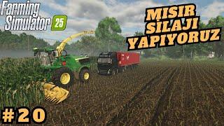 MISIR SİLAJI YAPIYORUZ #20 // FARMING SIMULATOR 25