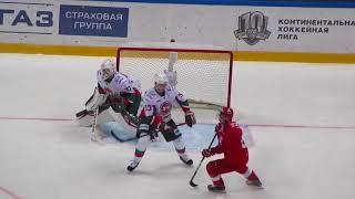 Emil Garipov in action during the Spartak@Ak Bars hockey game 6.01.18