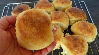 Homemade soft  sourdough roll recipe