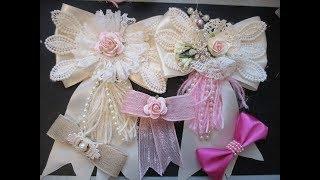 Shabby-Chic Wedding Bow Tutorial - jennings644