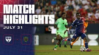 FC Dallas vs FC Juárez Leagues Cup Highlights | July 31, 2024