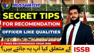 IMPORTANT TIPS FOR ISSB | SECRET QUALITIES | ISSB Preparation | Sheraz Ahmad Awan