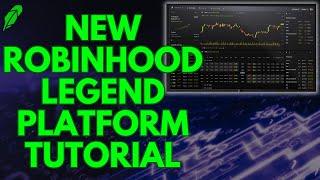 ROBINHOOD LEGEND IS HERE! | NEW ROBINHOOD PLATFORM TUTORIAL