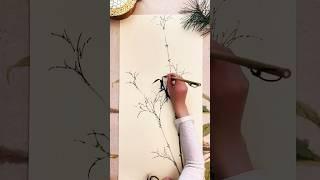 #painting #國畫 竹。清歡