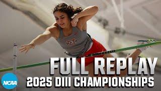 2025 DIII indoor track & field championship Day 1 | FULL REPLAY