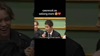 ryeowook and his love for seventeen  #seventeen #superjunior #ryeowook #kppp #dokyeom #svt #suju