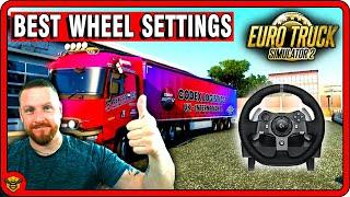Best wheel settings for ATS and ETS2 | Logitech G920