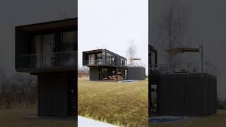 ️Watch slow motion video️ #containerhomes #shippingcontainerhomes #smallcontainerhouse