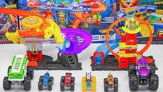 Hot Wheels Collection Unboxing Review ASMR | Hot Wheels City Super Loop Fire Station Playset