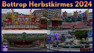 Bottrop Herbstkirmes 2024  Rundgang vor Eröffnung | Kirmes-Reportage