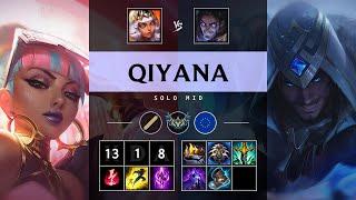 Qiyana Mid vs Sylas: Legendary - EUW Challenger Patch 14.24