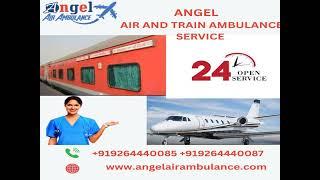 Angel Air and Train Ambulance Service in Mumbai and Chennai with Advanced ICU Capabilities