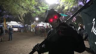 One of the Teams had a cool scary mascot - BTR Cajun Throwdown