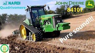 John Deere 8410T plowing whit Nardi | Az. Matteo Giuliani