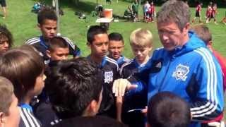 Dana Taylor Pre-Game speech with the Quakes 2000's.