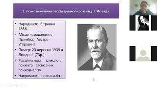 Теорія розвитку особистості за З. Фрейдом  /Олена Гант