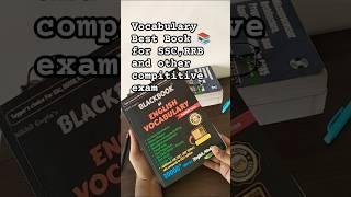 Vocabulary|Best|Book#blackbookvocabulary #ssc #rrb #englishvocabulary #nikhilgupta #2024 #topper