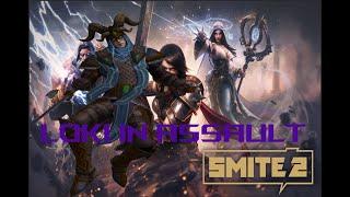 Smite 2 (beta): Playing Loki in assault (with friends)