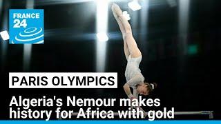 2024 Olympics: Algeria's Nemour makes history for Africa with gold on asymmetric bars • FRANCE 24